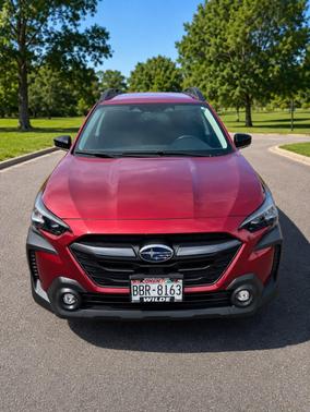 Red 2025 Subaru Outback Premium