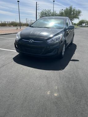 Black 2017 Hyundai Accent SE