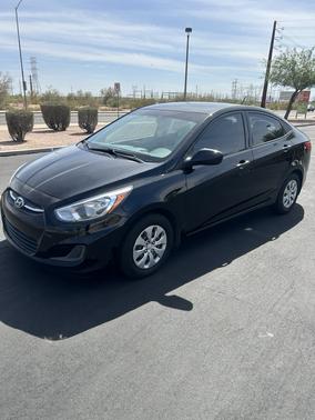 Black 2017 Hyundai Accent SE