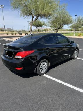 Black 2017 Hyundai Accent SE