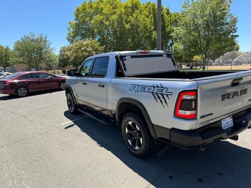 Silver 2021 RAM 1500 Rebel