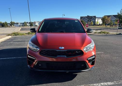Orange 2020 Kia Forte GT