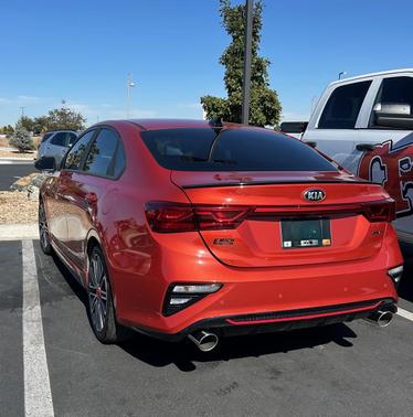 Orange 2020 Kia Forte GT