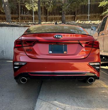 Orange 2020 Kia Forte GT