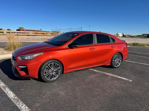 Orange 2020 Kia Forte GT