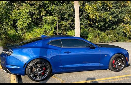 Blue 2019 Chevrolet Camaro 1SS