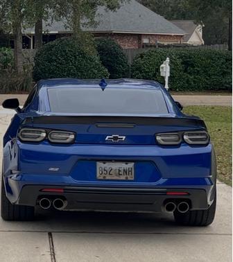 Blue 2019 Chevrolet Camaro 1SS