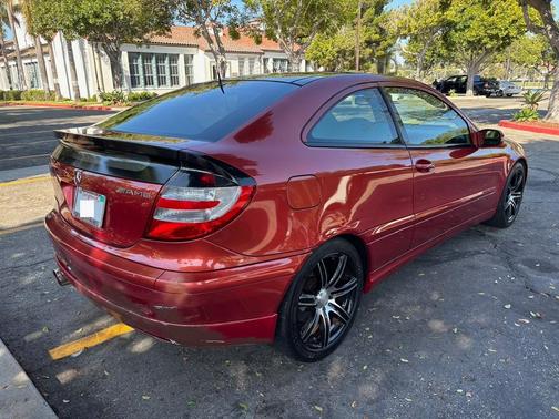 Red 2005 Mercedes-Benz C-Class C320 Sport