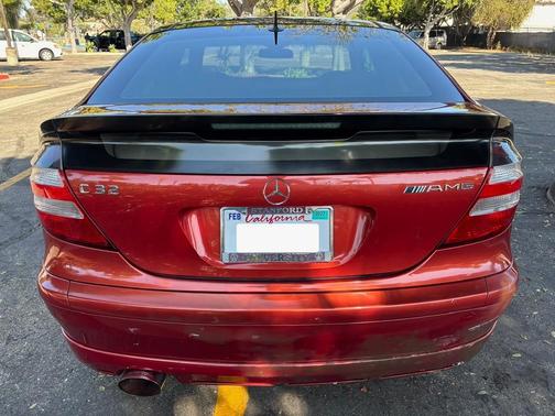 Red 2005 Mercedes-Benz C-Class C320 Sport