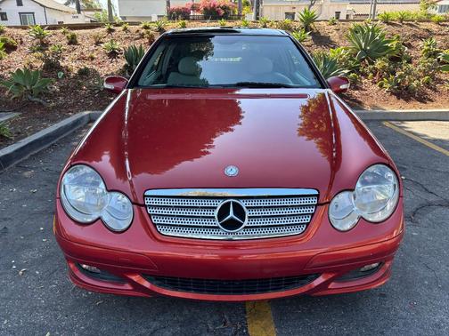 Red 2005 Mercedes-Benz C-Class C320 Sport