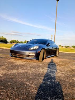 Blue 2011 Porsche Panamera Panamera