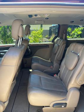 Red 2011 Chrysler Town & Country Limited