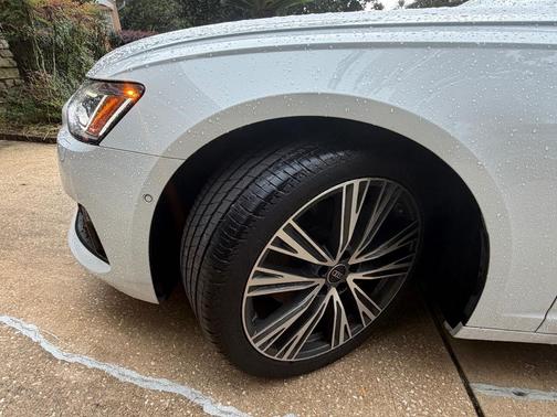 White 2024 Audi A6 45 Premium Plus