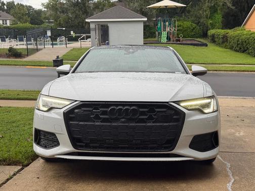 White 2024 Audi A6 45 Premium Plus