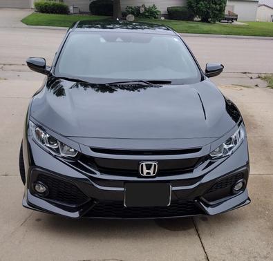 Black 2019 Honda Civic Sport