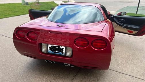 Red 2004 Chevrolet Corvette Base