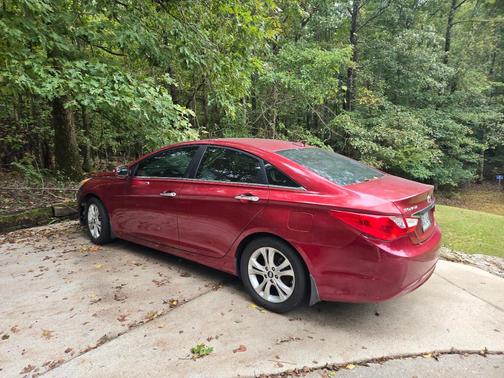 Red 2011 Hyundai SONATA Limited