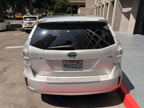 Silver 2013 Toyota Prius v Five