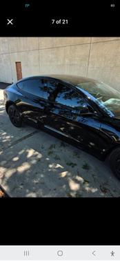 Black 2025 Tesla Model 3 Long Range RWD