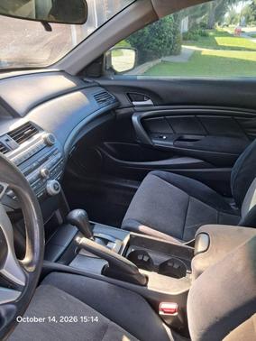 Black 2008 Honda Accord LX-S