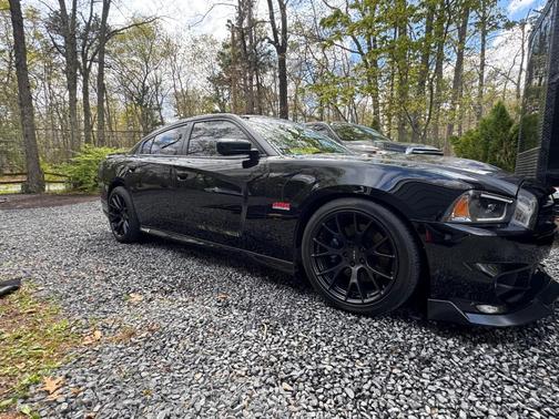 Black 2013 Dodge Charger SRT8 Superbee