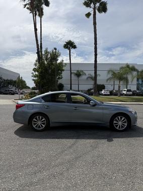 Blue 2017 INFINITI Q50 3.0T Premium