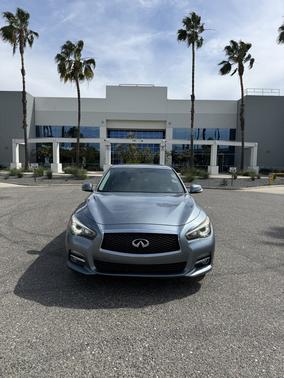 Blue 2017 INFINITI Q50 3.0T Premium