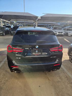 Black 2023 BMW X3 xDrive30i