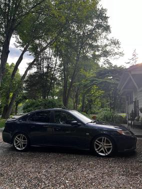 Blue 2008 Saab 9-3 Aero