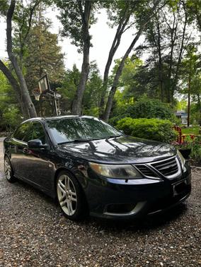 Blue 2008 Saab 9-3 Aero