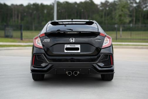 Black 2020 Honda Civic Sport