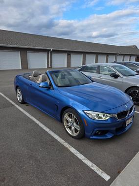 Blue 2015 BMW 435 i xDrive