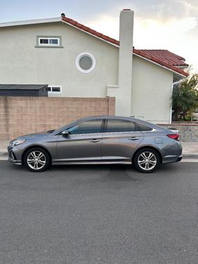 Gray 2019 Hyundai SONATA Limited