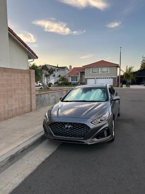 Gray 2019 Hyundai SONATA Limited