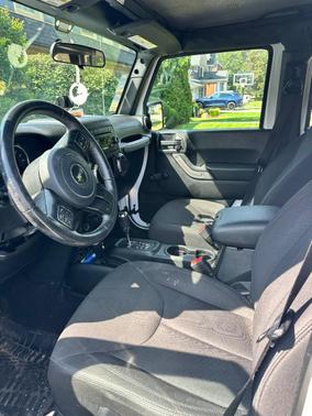 White 2018 Jeep Wrangler JK Unlimited Sport