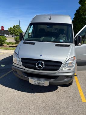 Silver 2012 Mercedes-Benz Sprinter 2500 High Roof