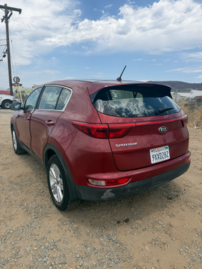 Red 2018 Kia Sportage LX