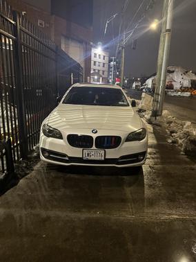 White 2015 BMW 528 i xDrive