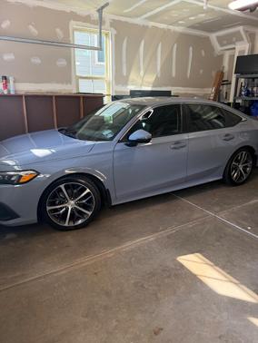 Blue 2024 Honda Civic Touring