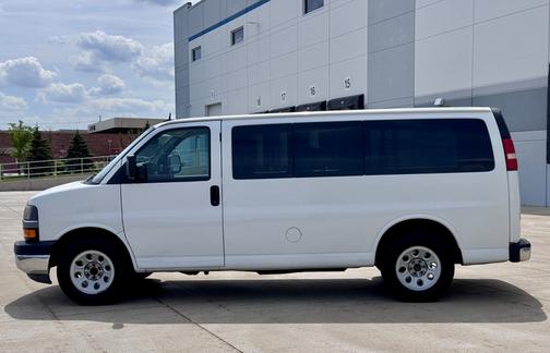 White 2014 Chevrolet Express 1500 LT