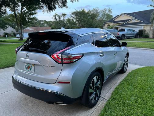 Silver 2016 Nissan Murano Platinum