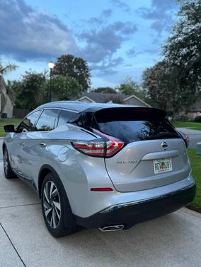 Silver 2016 Nissan Murano Platinum