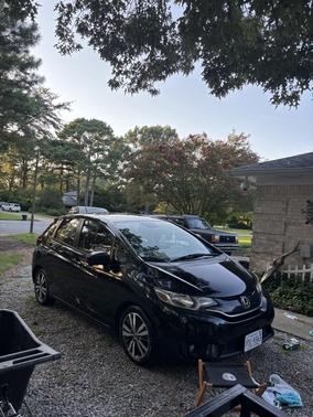 Black 2016 Honda Fit EX