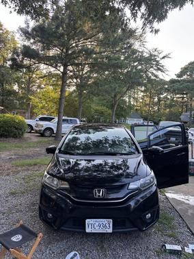 Black 2016 Honda Fit EX