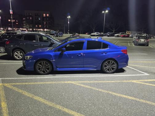 Blue 2016 Subaru WRX Premium