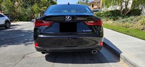 Black 2016 Lexus IS 200t Base