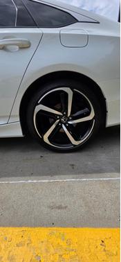 White 2019 Honda Accord Sport 2.0T