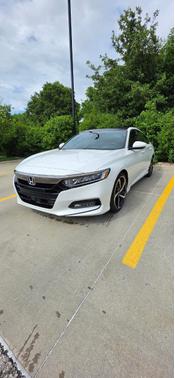 White 2019 Honda Accord Sport 2.0T