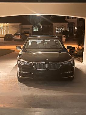 Black 2018 BMW 740 i xDrive