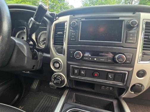 Blue 2019 Nissan Titan PRO-4X